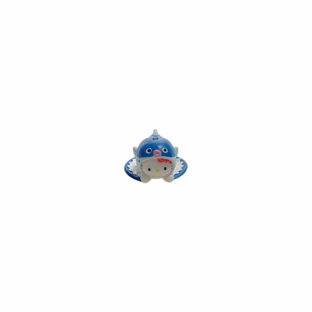 Hello Kitty Gotochi Keychain 2009 Fukui Fugu Pufferfish Echizen Japan Limited Sanrio Vintage