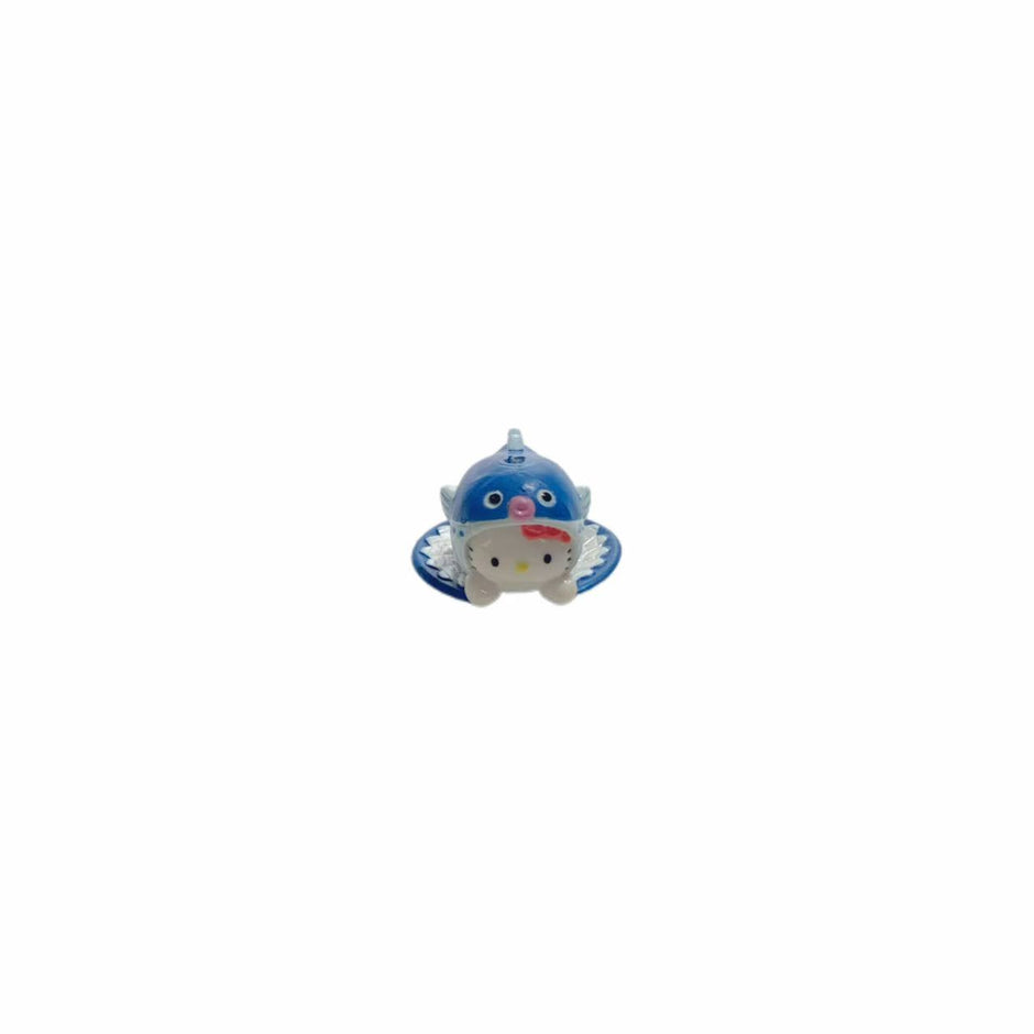 Hello Kitty Gotochi Keychain 2009 Fukui Fugu Pufferfish Echizen Japan Limited Sanrio Vintage