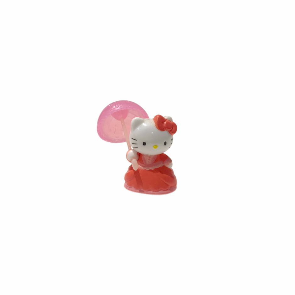 Hello Kitty Gotochi Keychain （with strap） –2001 Kobe Lady – Japan Exclusive Vintage