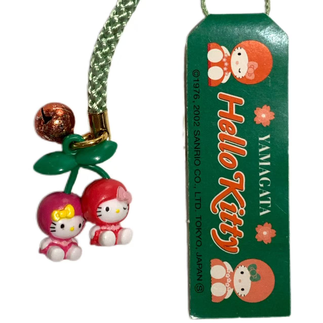 Porte-clés Hello Kitty Gotochi (avec sangle) – 2007 Gunma Kamameshi – Japon Exclusif Vintage