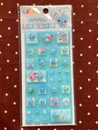 Heisei Retro Shizuku-chan Tile Stickers