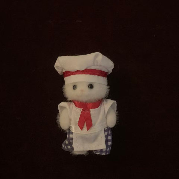 Calico critters Persian Chef Cat