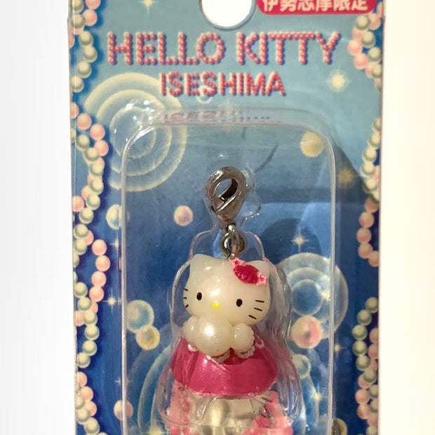 Hello Kitty Gotochi Keychain-2003 Mie (三重県) Ise-Shima Pearl – Japan Exclusive Vintage Keychain