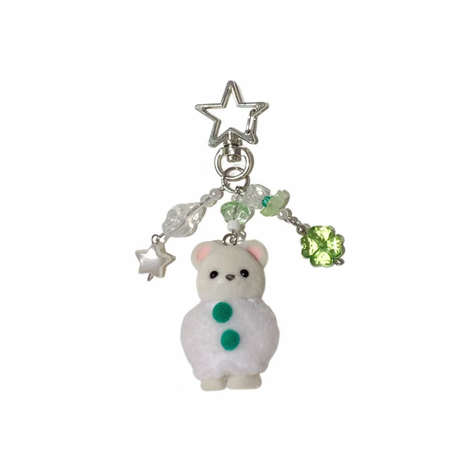 Sylvanian Families Handmade Keychain – Polar Bear Baby