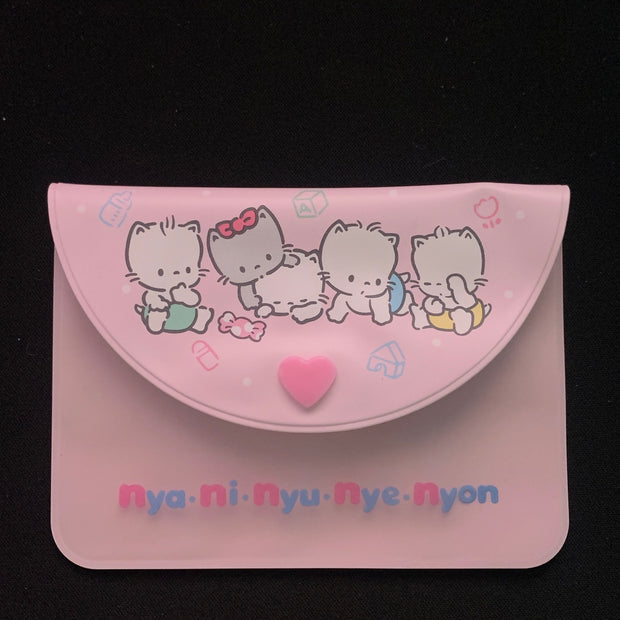 Nya Ni Nyu Nye Nyon Flake Sticker & Case Set｜15 Pieces