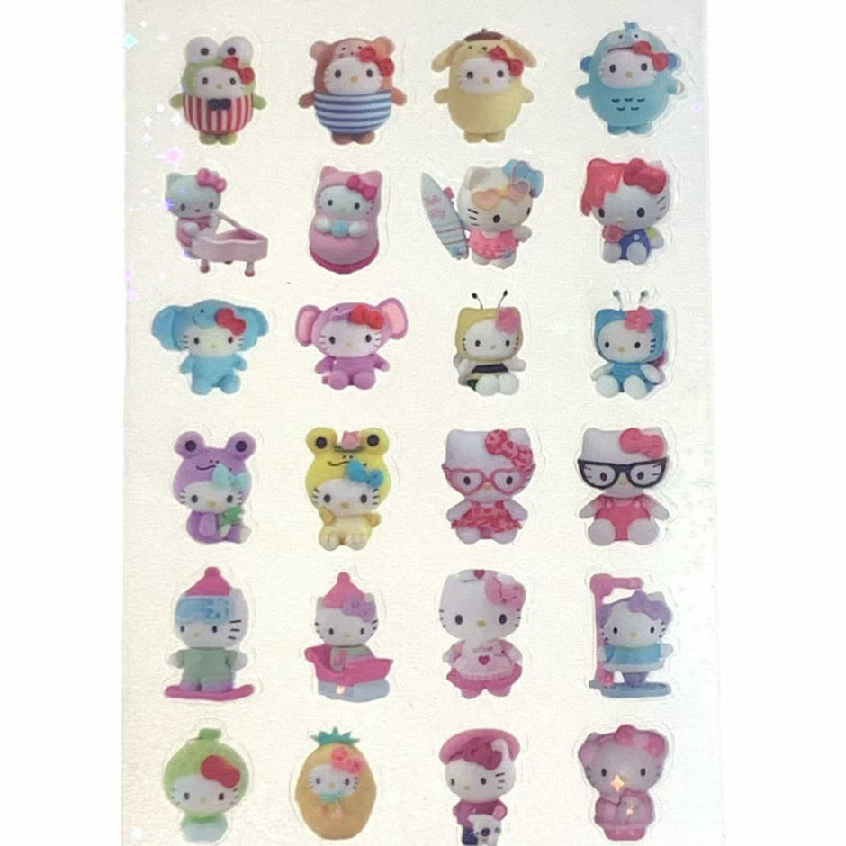 Hello Kitty Sticker Sheet
