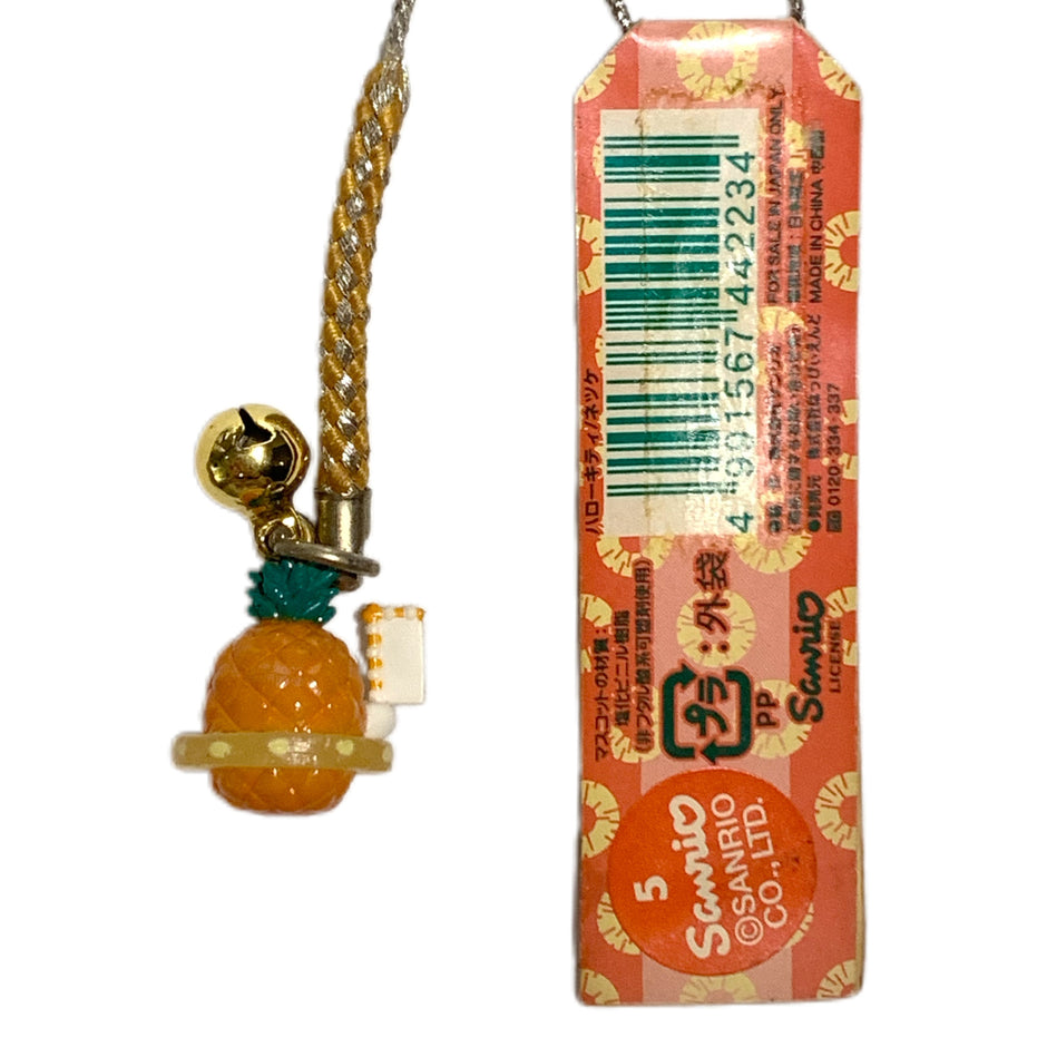 Porte-clés Hello Kitty Gotochi (avec sangle) – 2007 Gunma Kamameshi – Japon Exclusif Vintage