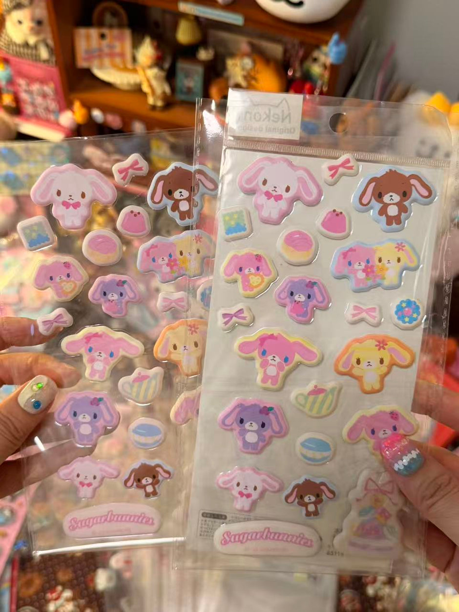 Sanrio Sugarbunnies Puffy Stickers