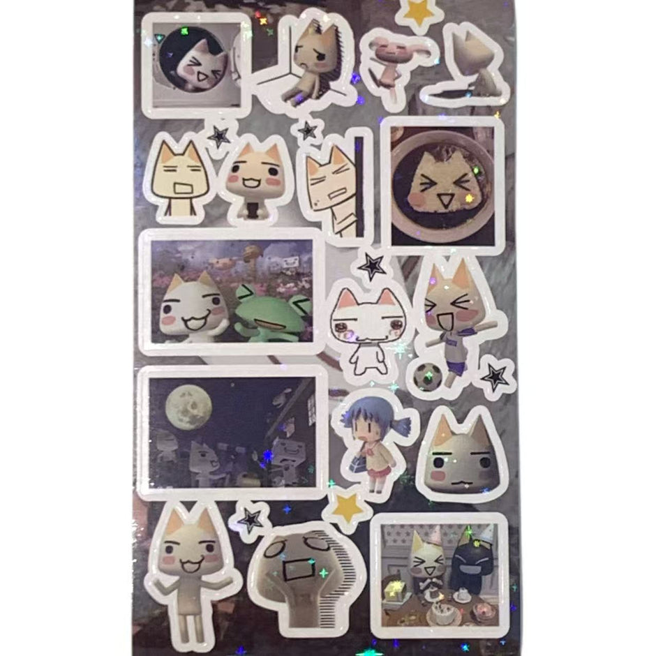 Toro & Friends Sticker Set – Doko Demo Issyo Retro Pixel Edition