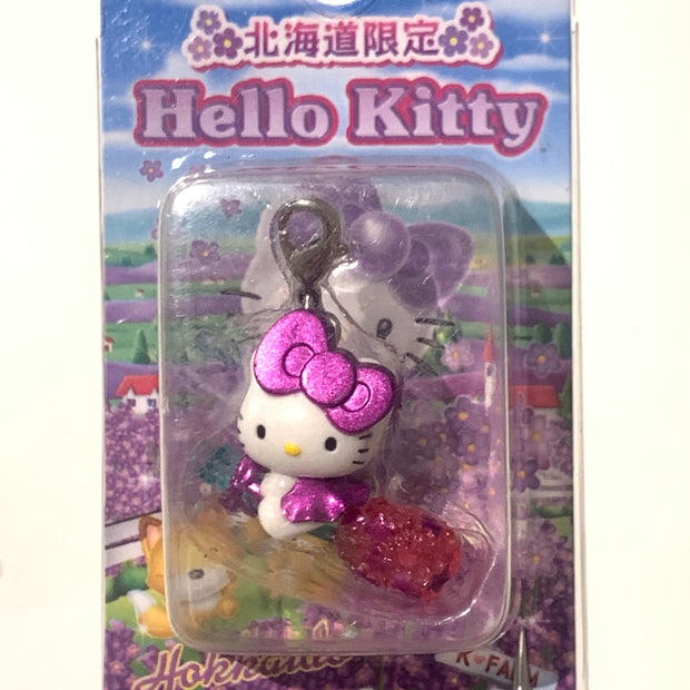 Hello Kitty Gotochi Keychain-2011 Hokkaido (北海道) Lavender – Japan Exclusive Vintage
