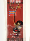 Hello Kitty Gotochi Keychain-2009 UK (イギリス) Royal Guard London – World Collection Series Japan Exclusive Vintage Keychain