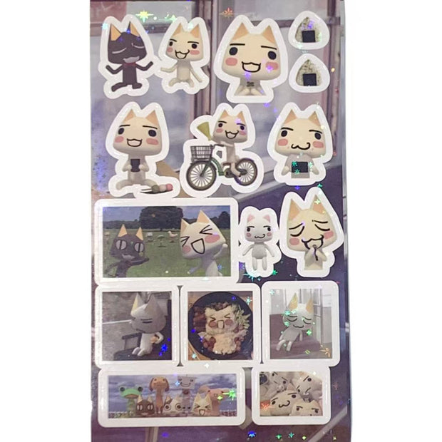 Toro & Friends Sticker Set – Doko Demo Issyo Retro Pixel Edition
