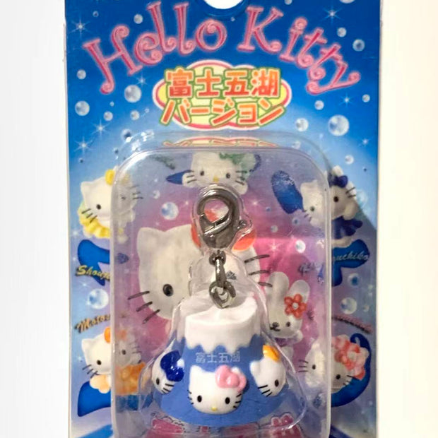 Hello Kitty Gotochi Keychain-2006 Yamanashi (山梨県) Fuji Five Lakes – Japan Exclusive Vintage Keychain