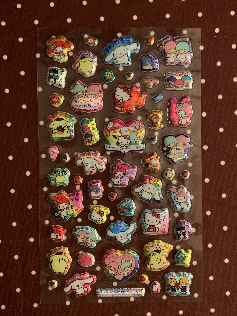 Vintage Sanrio Character Stickers 2017