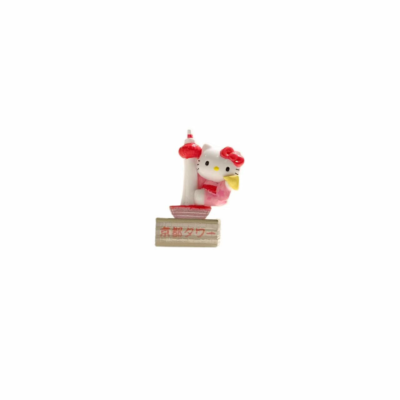 Porte-clés Hello Kitty Gotochi (avec sangle) – 2007 Gunma Kamameshi – Japon Exclusif Vintage