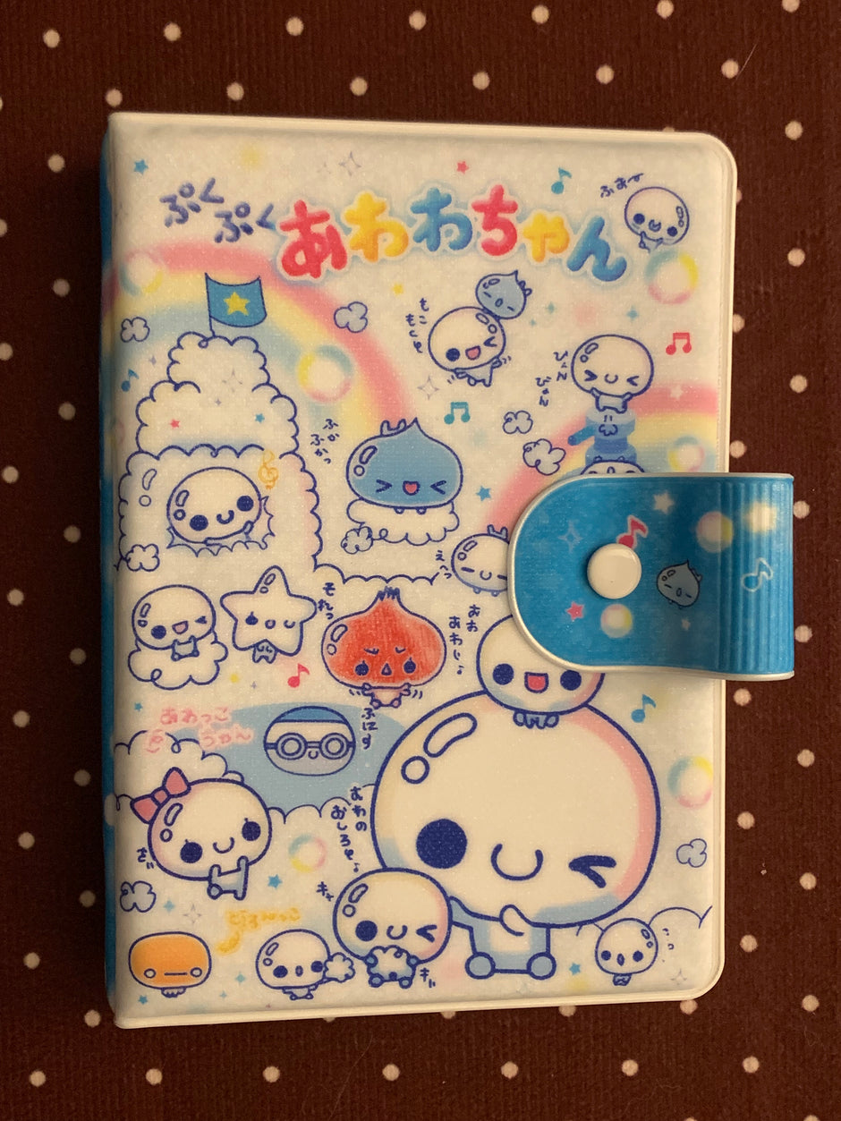 Heisei Retro Awawa-chan Mini sticker Binder
