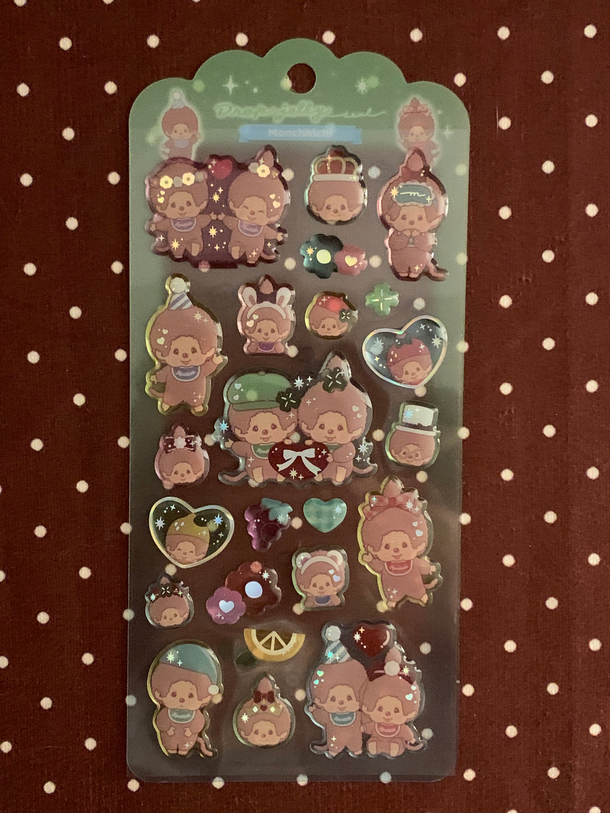 Michhichi drop jelly stickers
