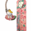 Hello Kitty Gotochi Keychain (with strap) – 2002 Dazaifu (太宰府・福岡) Plum Blossom – Japan Exclusive Vintage